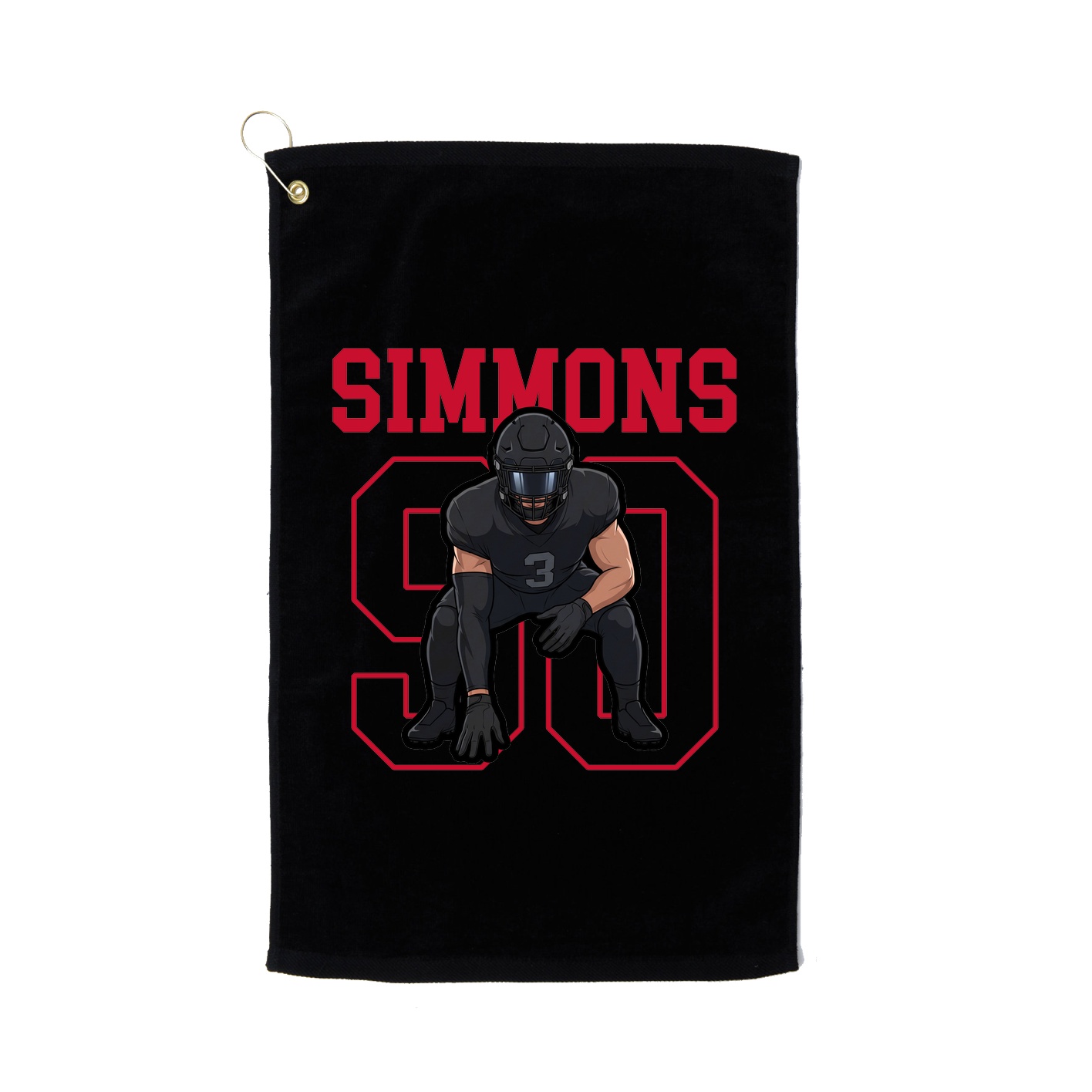 Golf Towel — Shirsey in Black