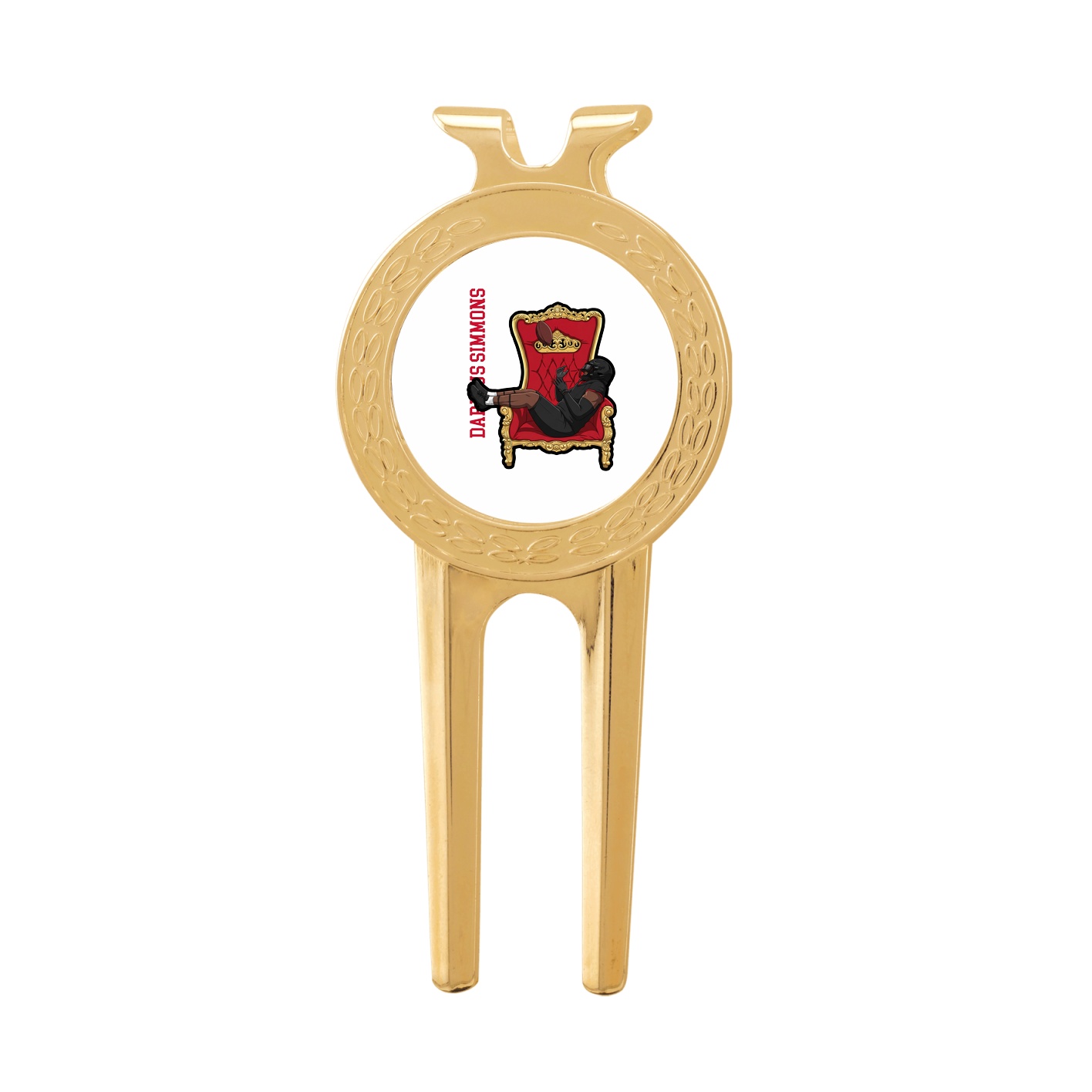 Divot Tool with Ball Marker — Name Vertical in Classic