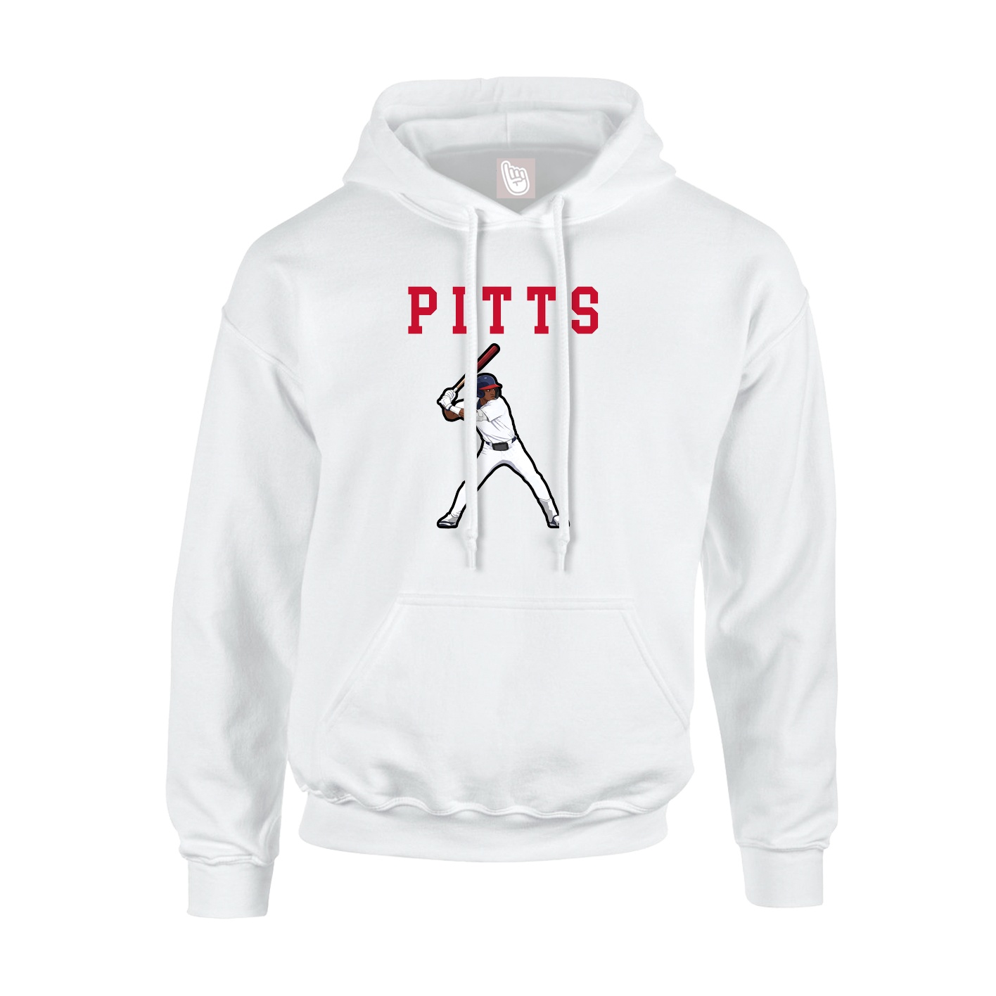 Hoodie — Shirsey in White