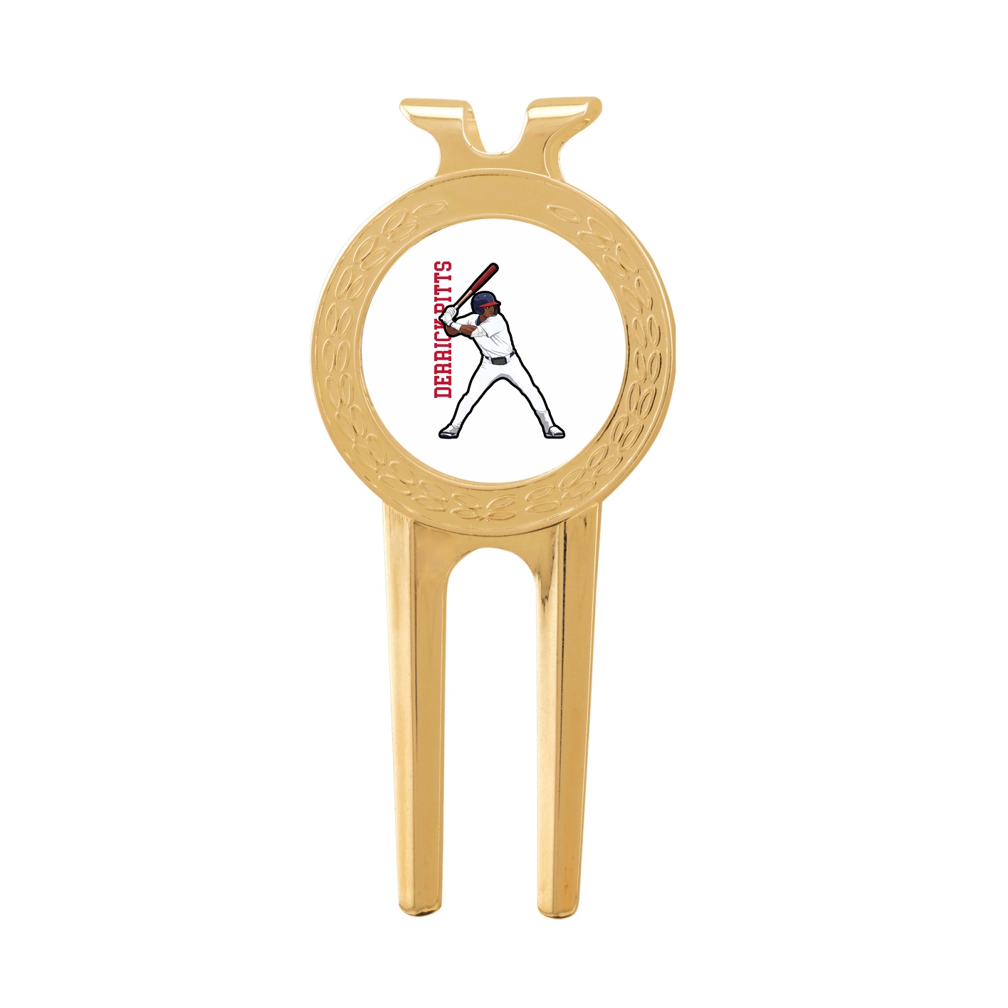 Divot Tool with Ball Marker — Name Vertical in Classic