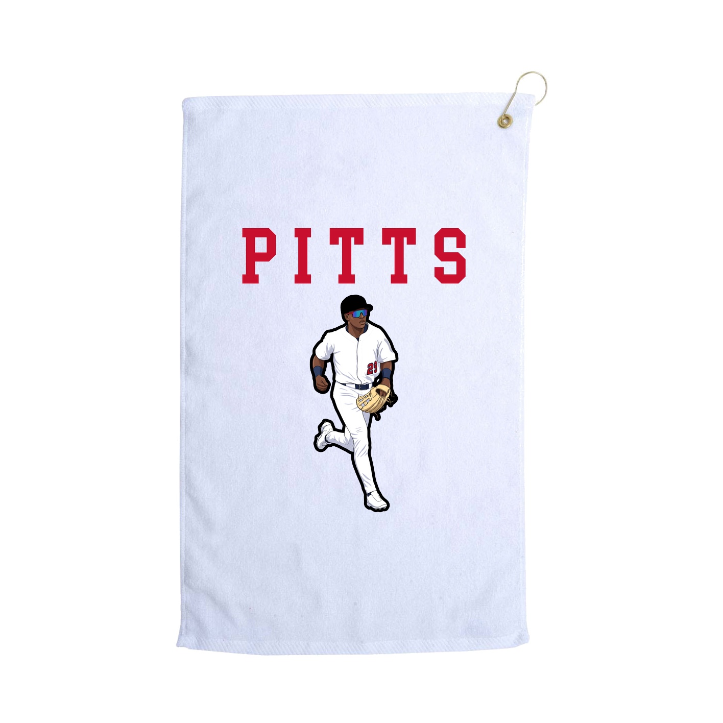 Golf Towel — Shirsey in White