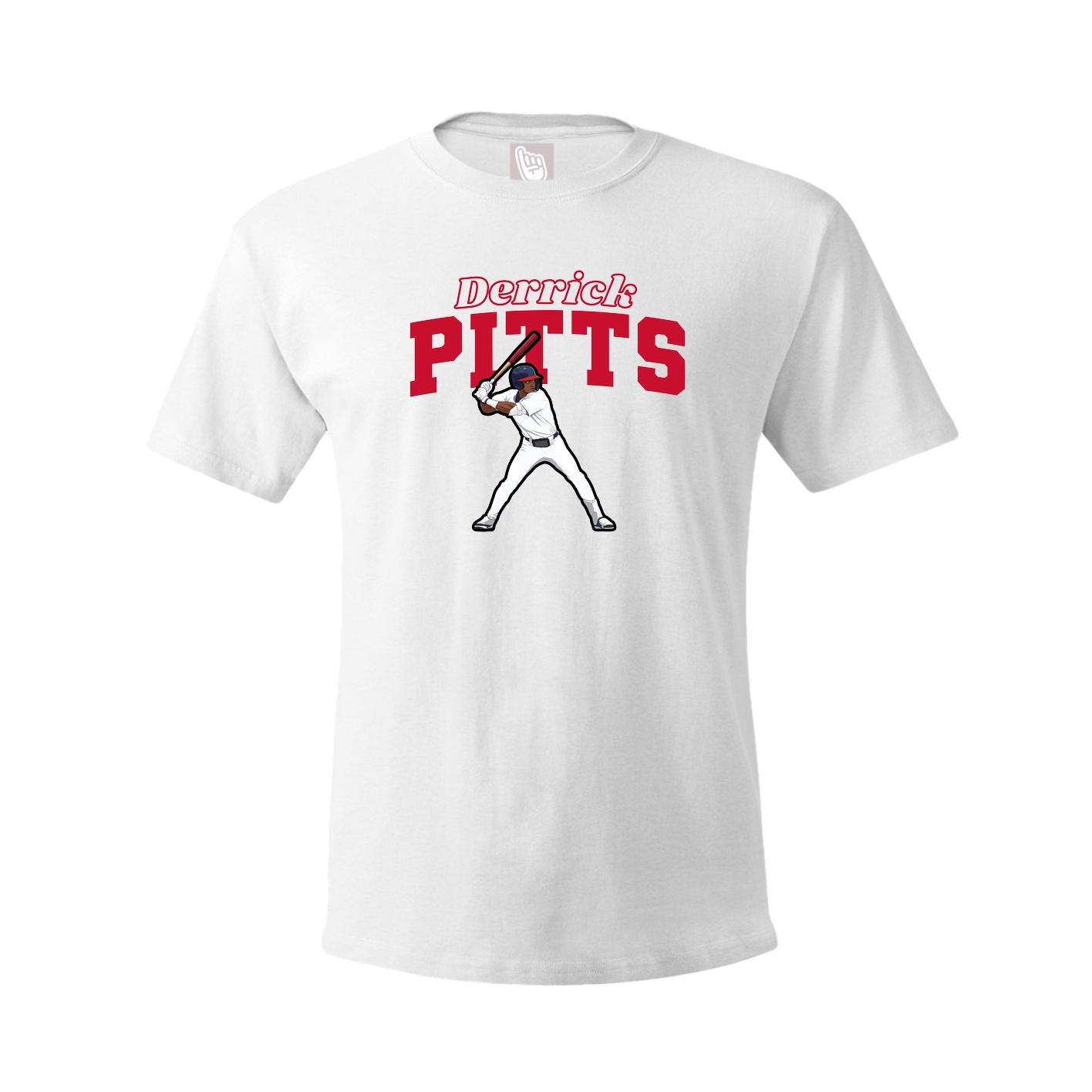 Tee — Name Arch in White