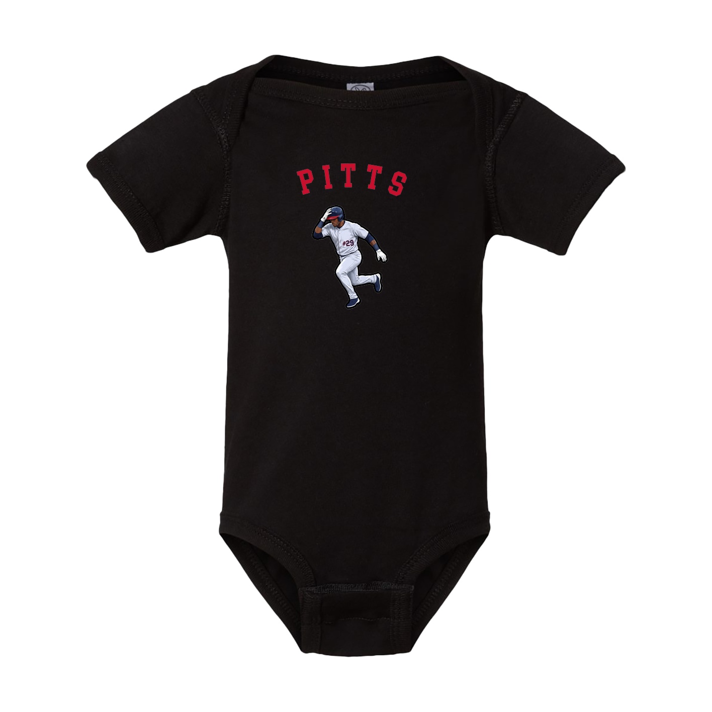 Baby Onesie — Shirsey Arch in Black