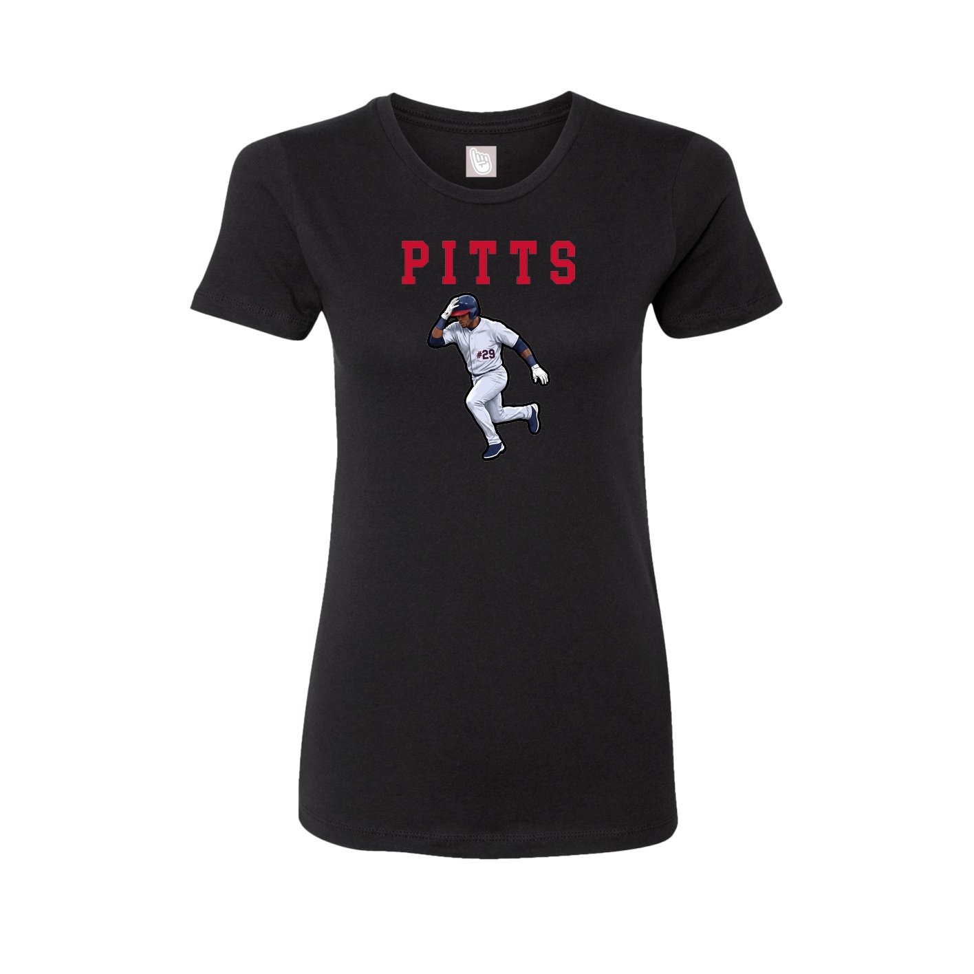 Fitted Women's Tee — Shirsey in Black