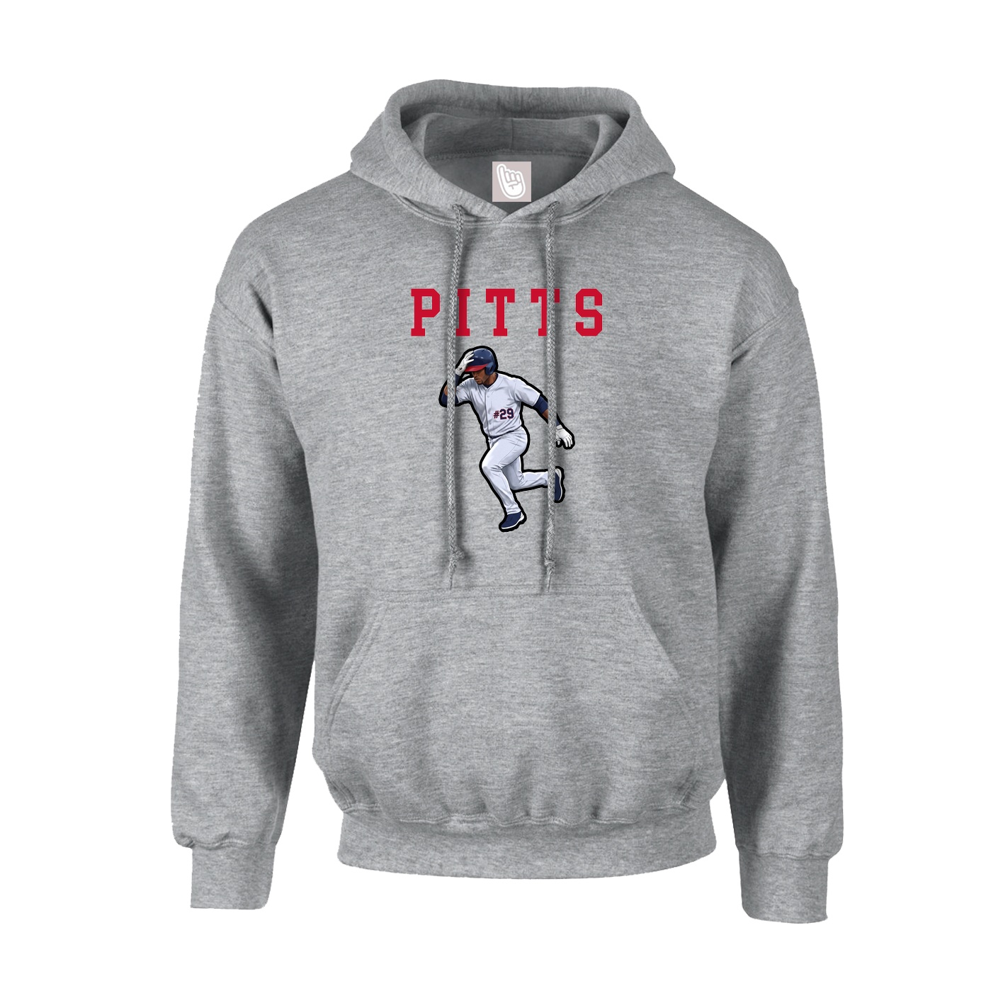 Hoodie — Shirsey in Grey