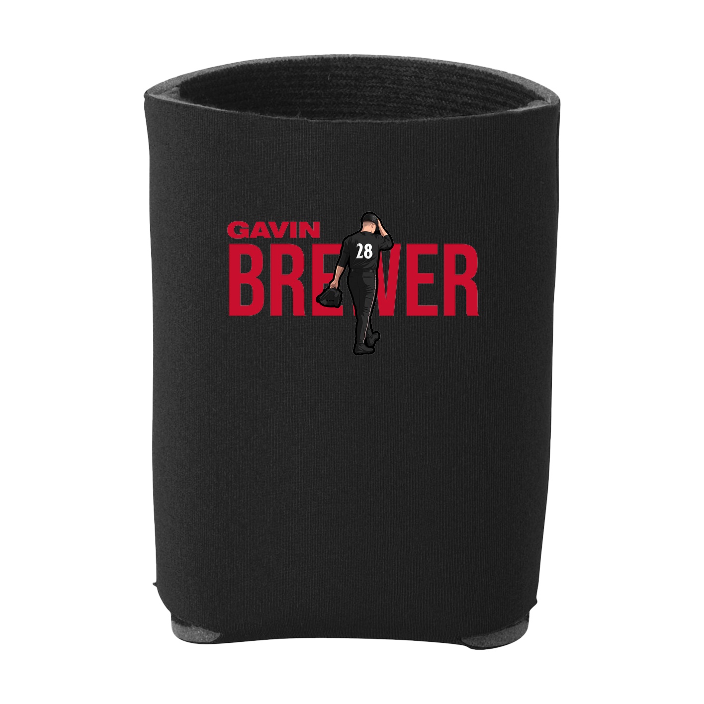 Can Holder — Player Name in Black