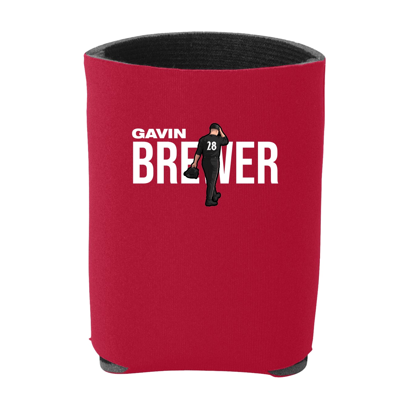 Can Holder — Player Name in Red