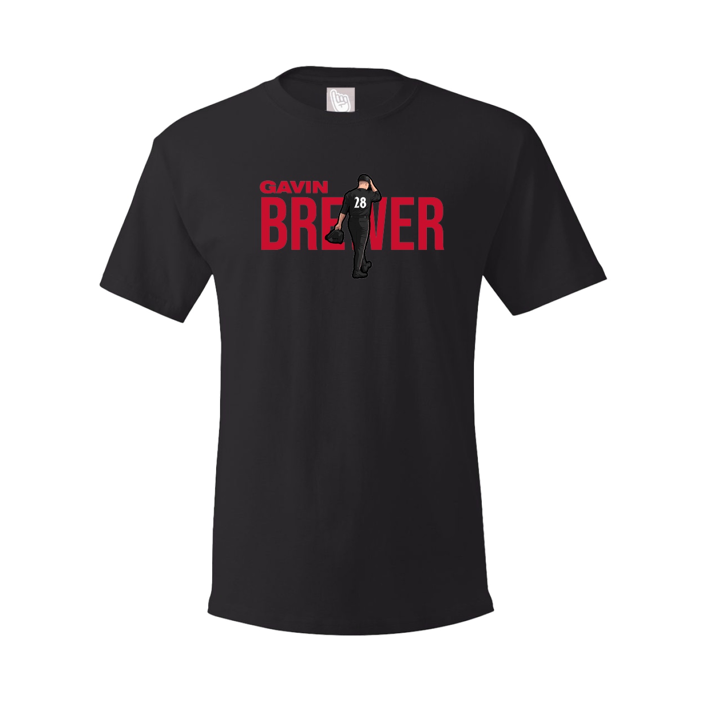 Tee — Player Name in Black