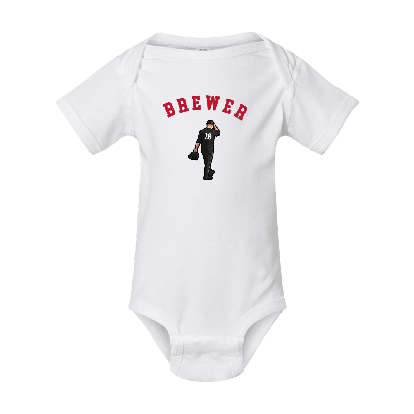 Baby Onesie — Shirsey Arch in White