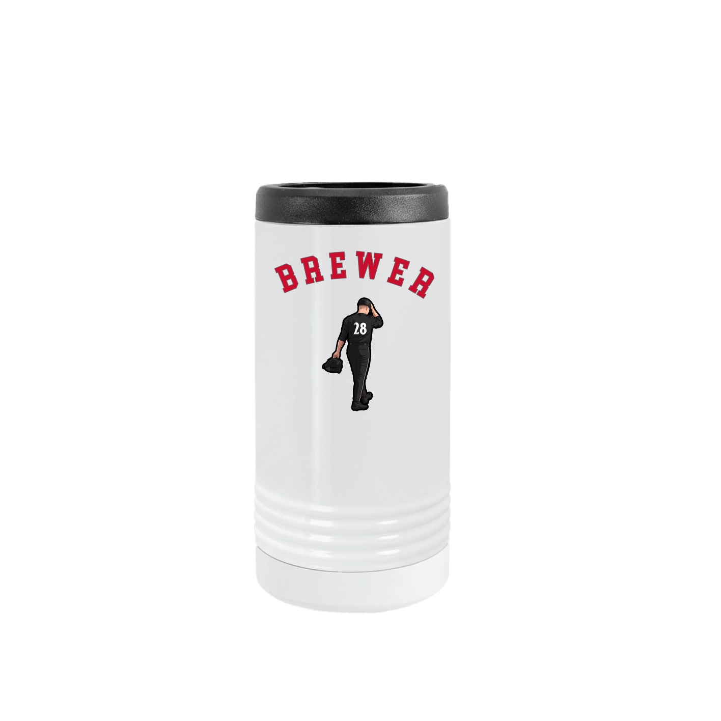 Slim Beverage Holder — Shirsey Arch in White