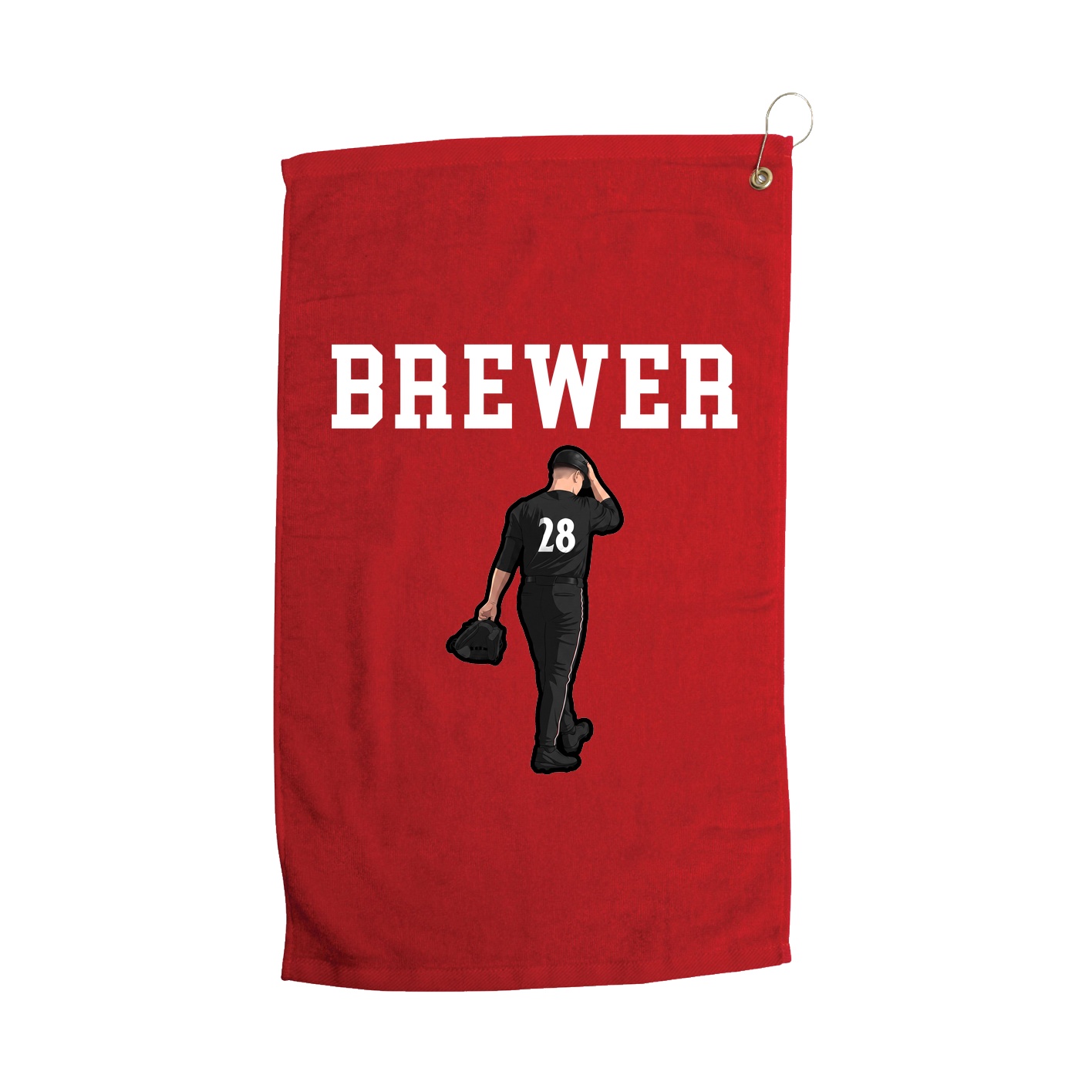 Golf Towel — Shirsey in Red