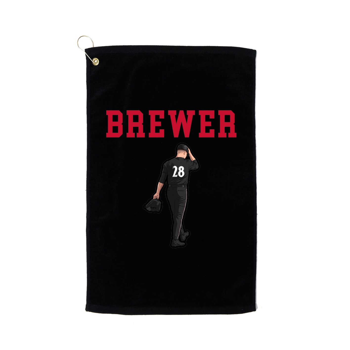 Golf Towel — Shirsey in Black