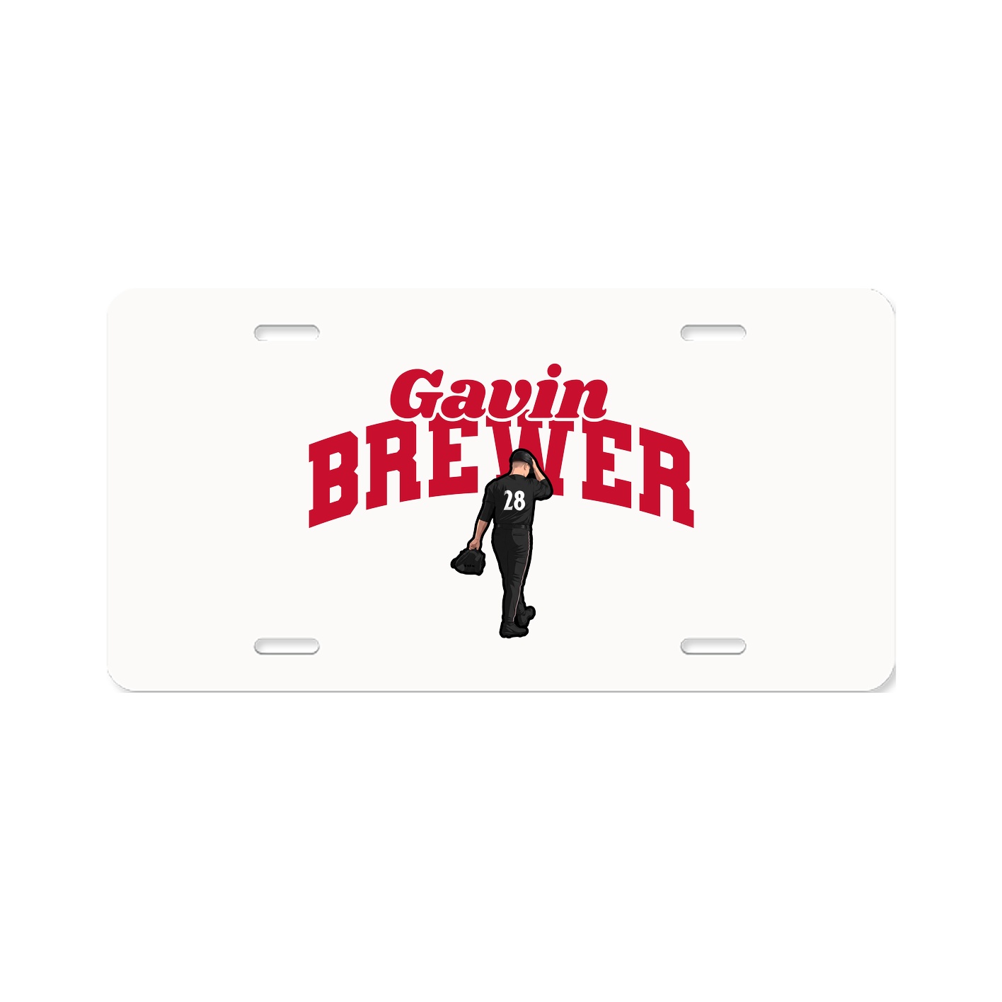 License Plate — Signature Arch in Classic