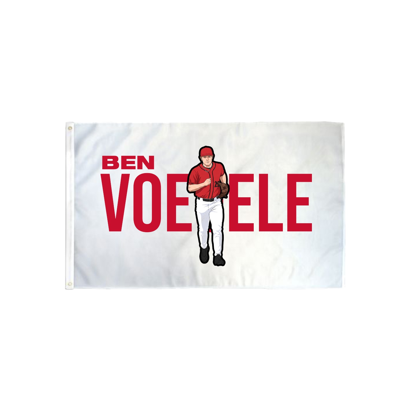 3x5 Flag — Player Name in Classic