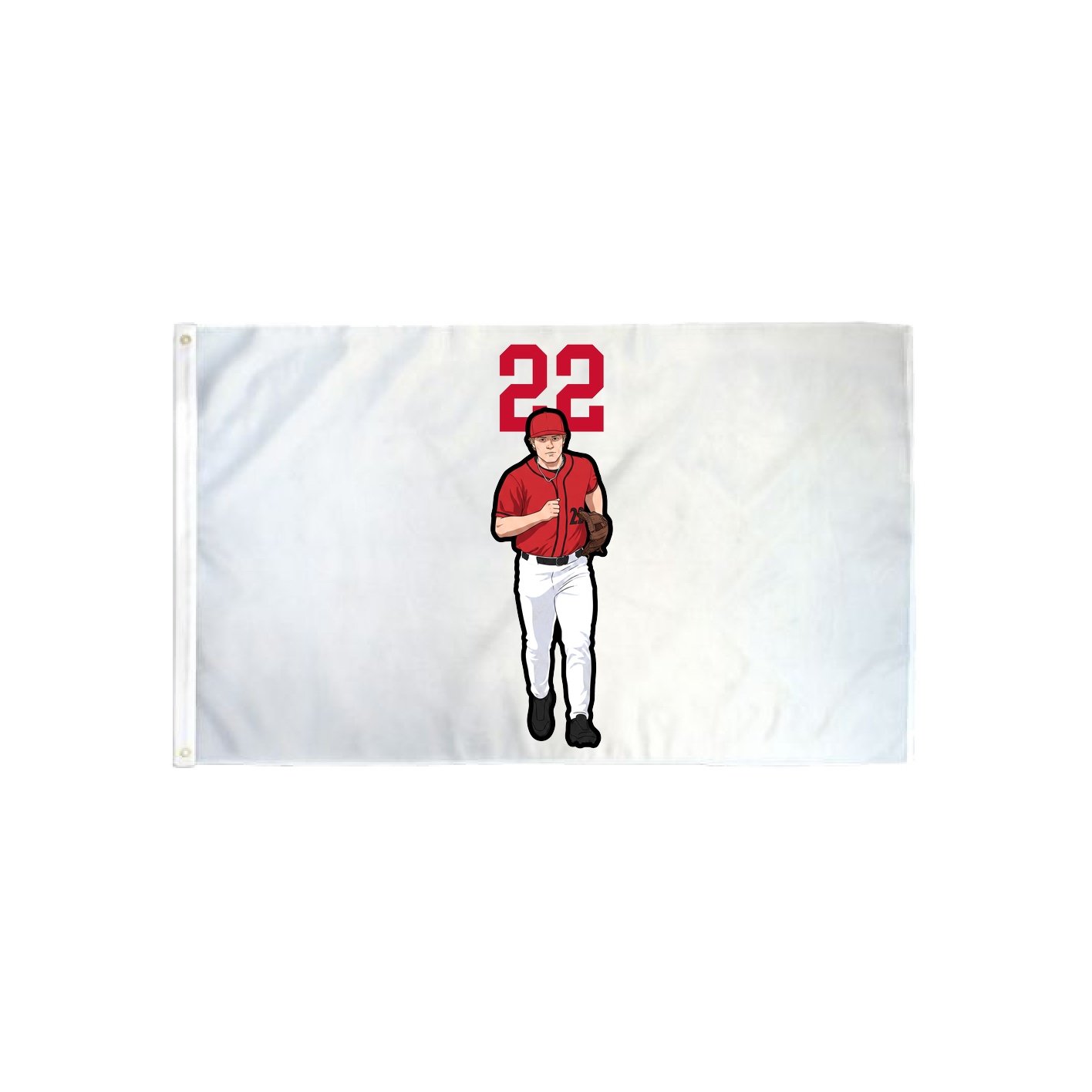3x5 Flag — Number Top in Classic