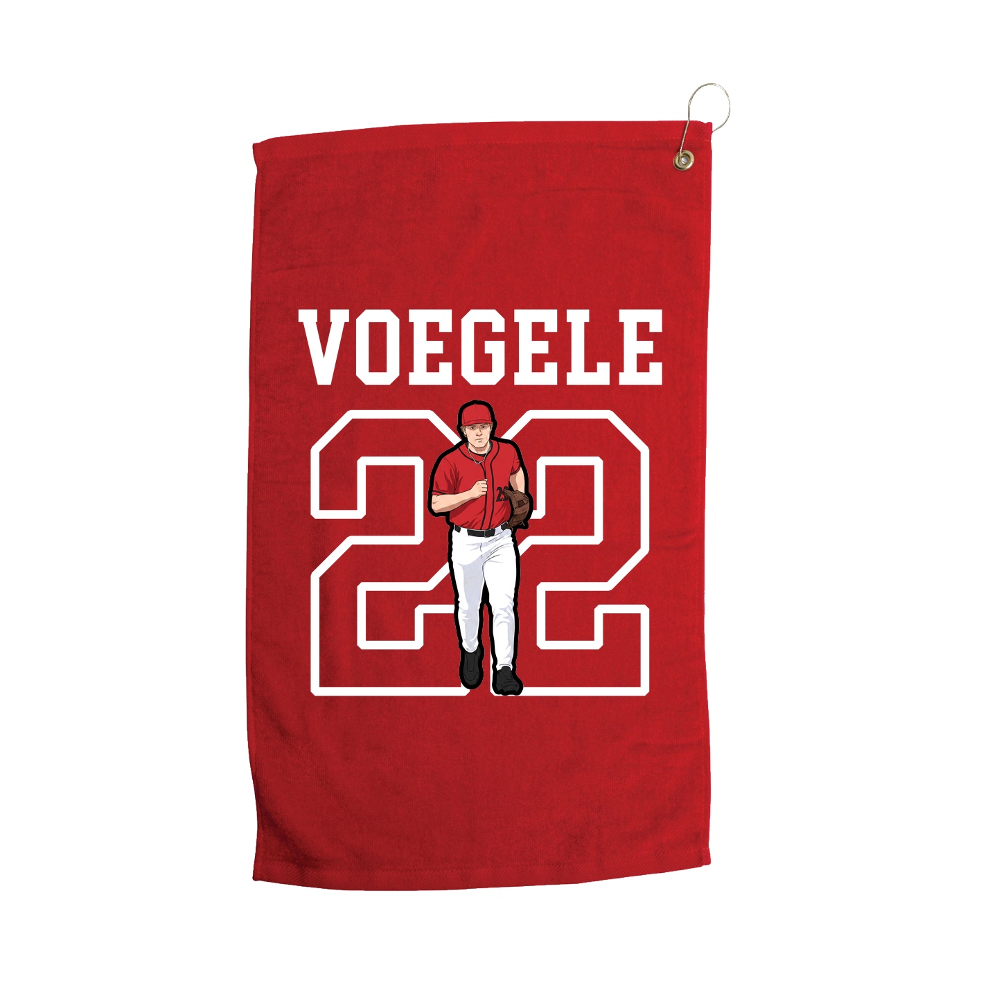 Golf Towel — Shirsey in Red