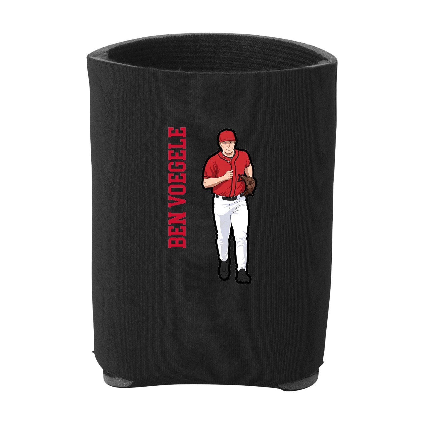 Can Holder — Name Vertical in Black