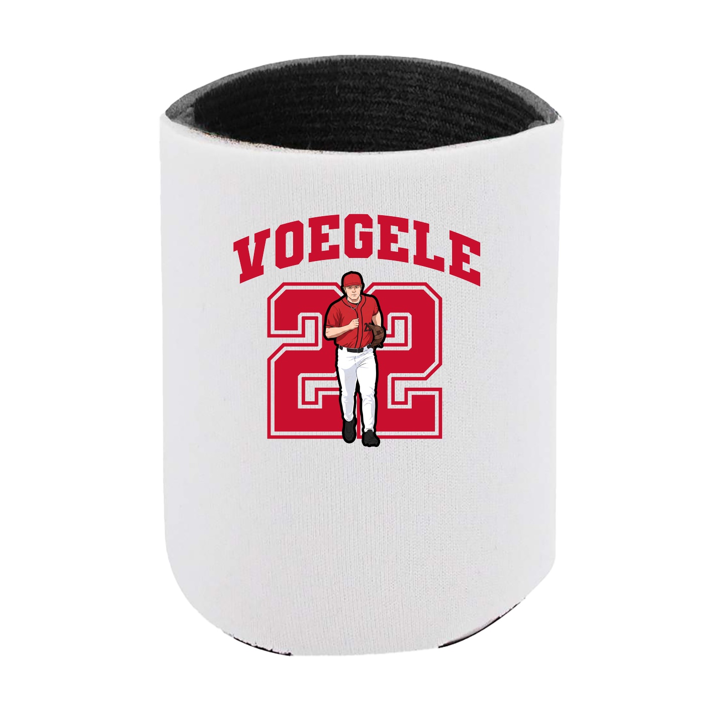 Can Holder — Number in White