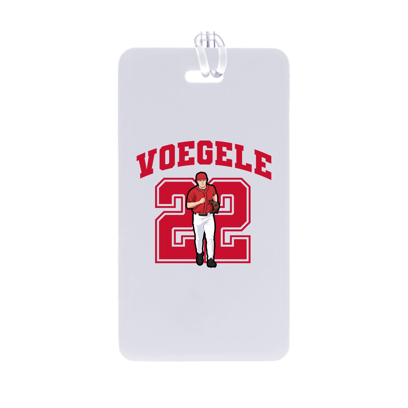 Bag Tag — Number in Classic