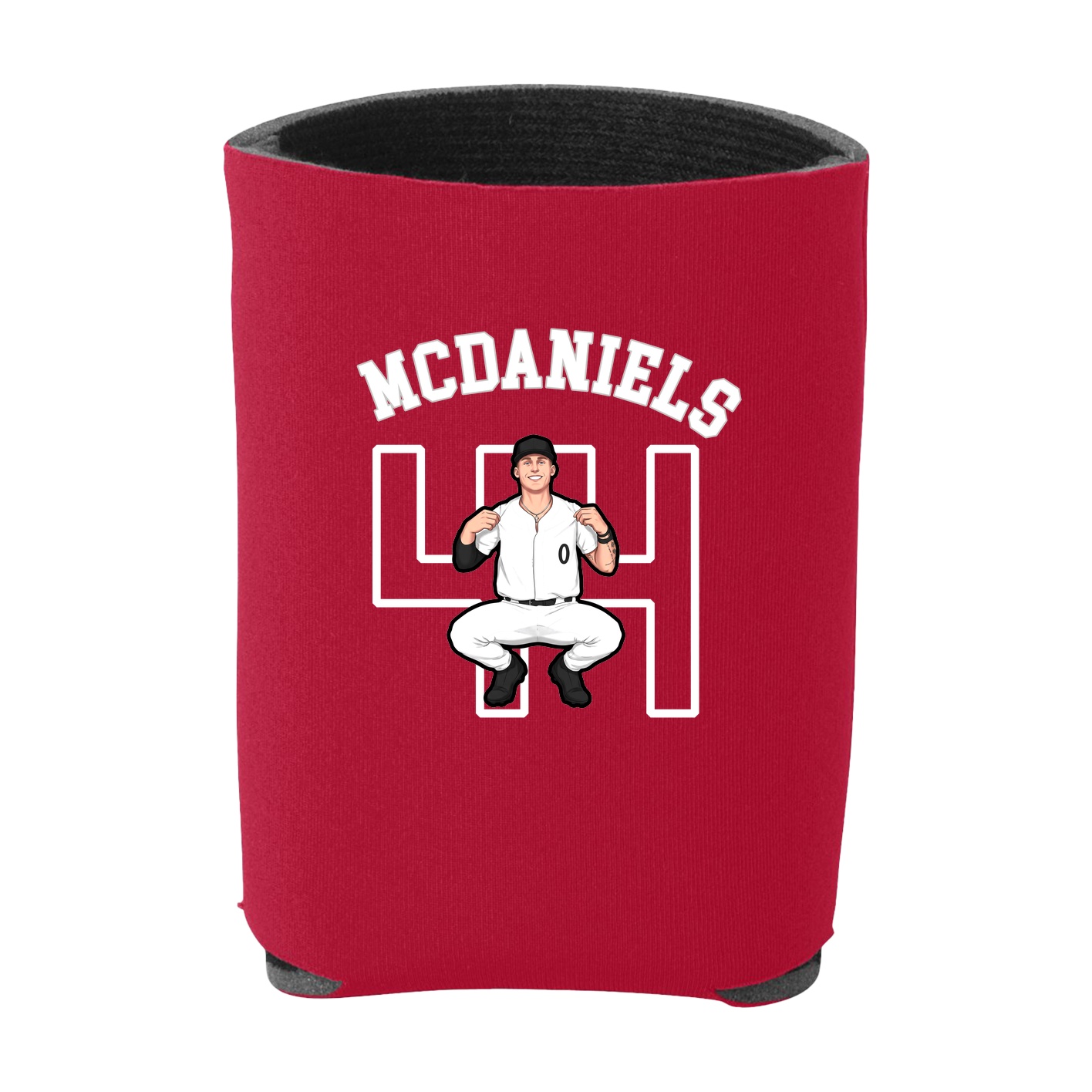 Can Holder — Shirsey Arch in Red