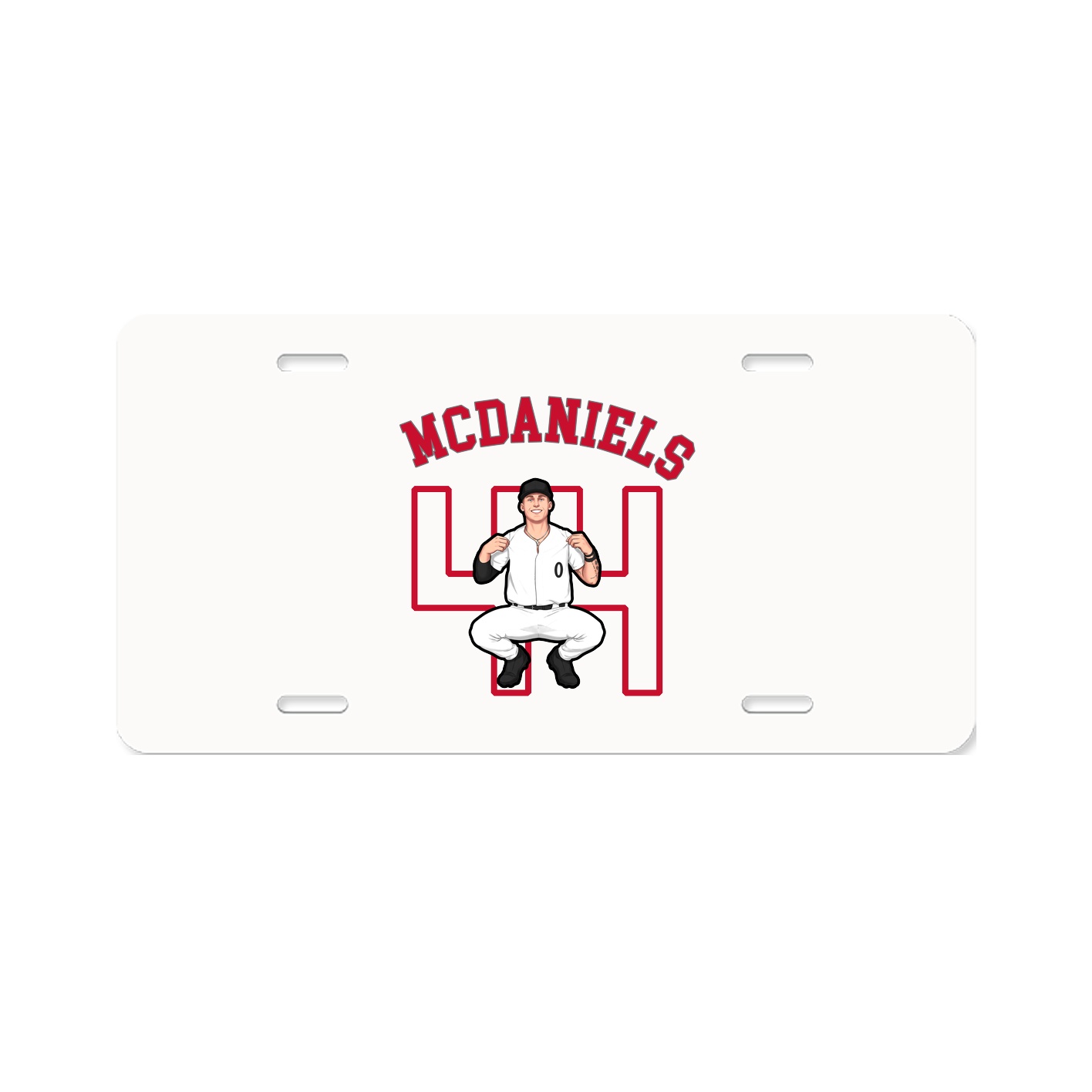 License Plate — Shirsey Arch in Classic