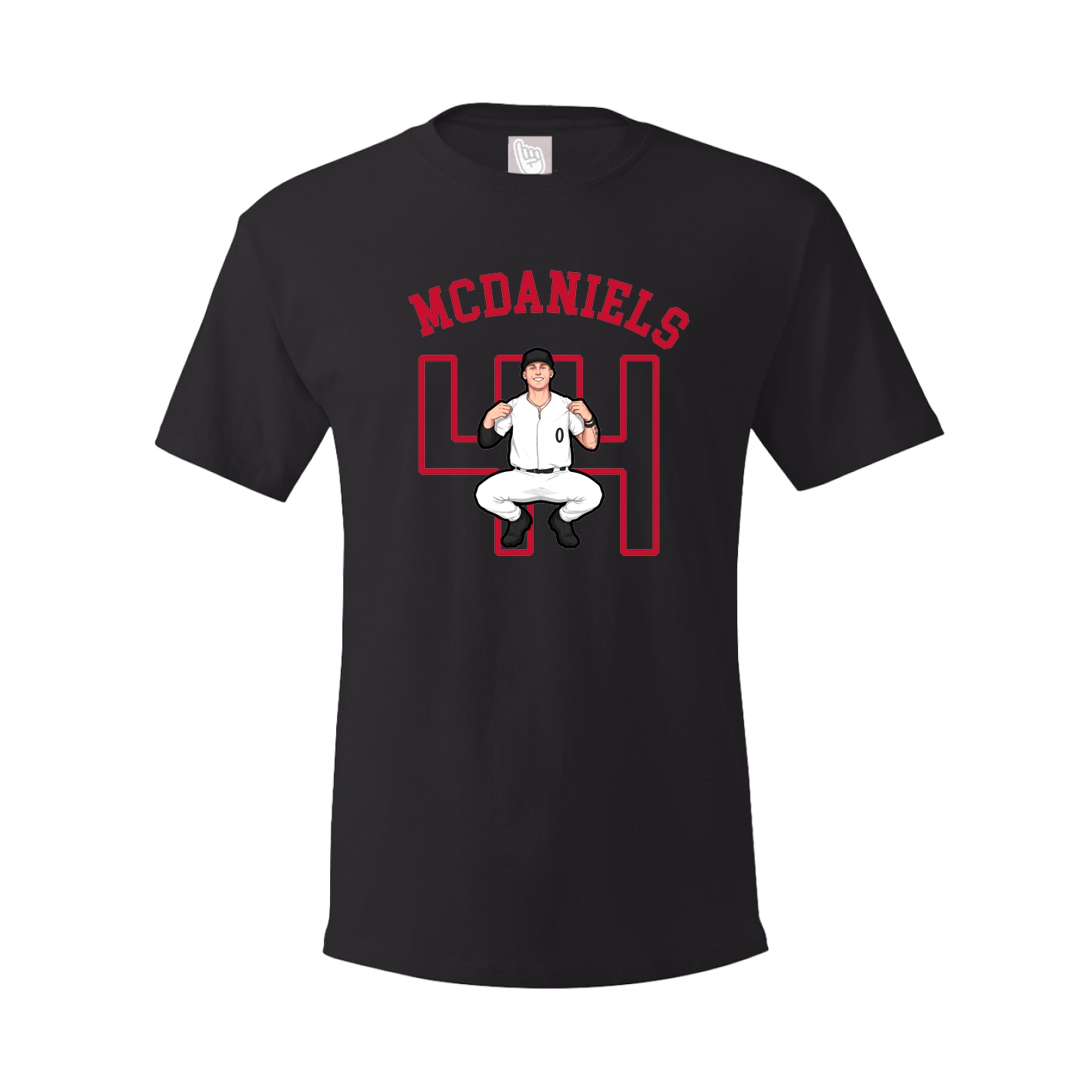 Youth Tee — Shirsey Arch in Black