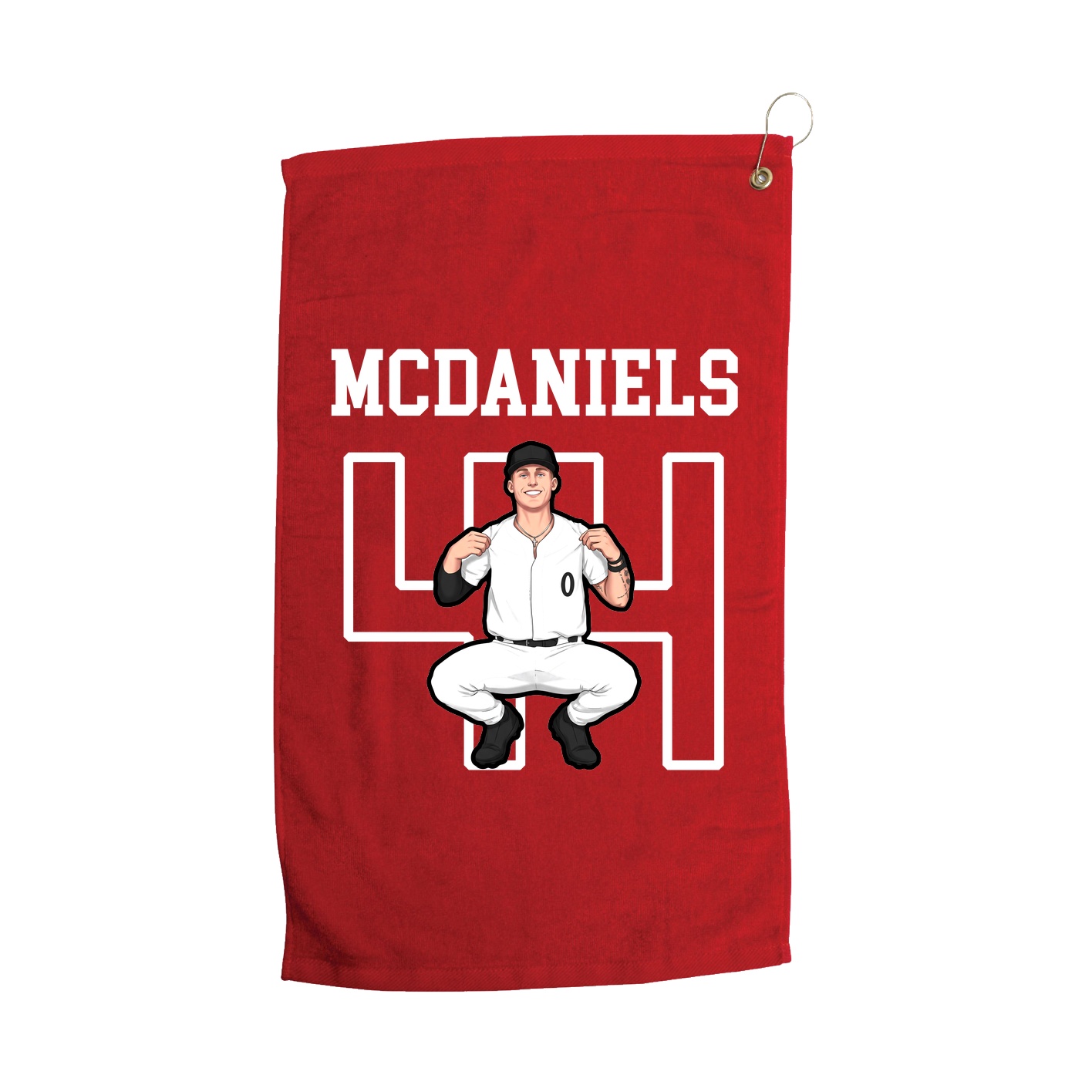 Golf Towel — Shirsey in Red