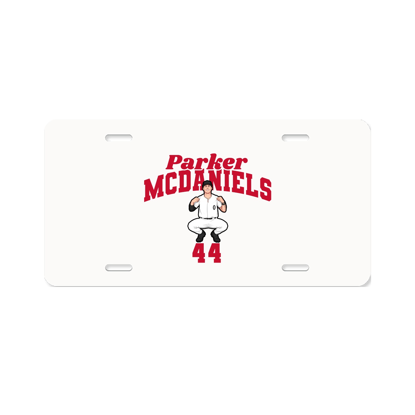 License Plate — Signature Arch in Classic