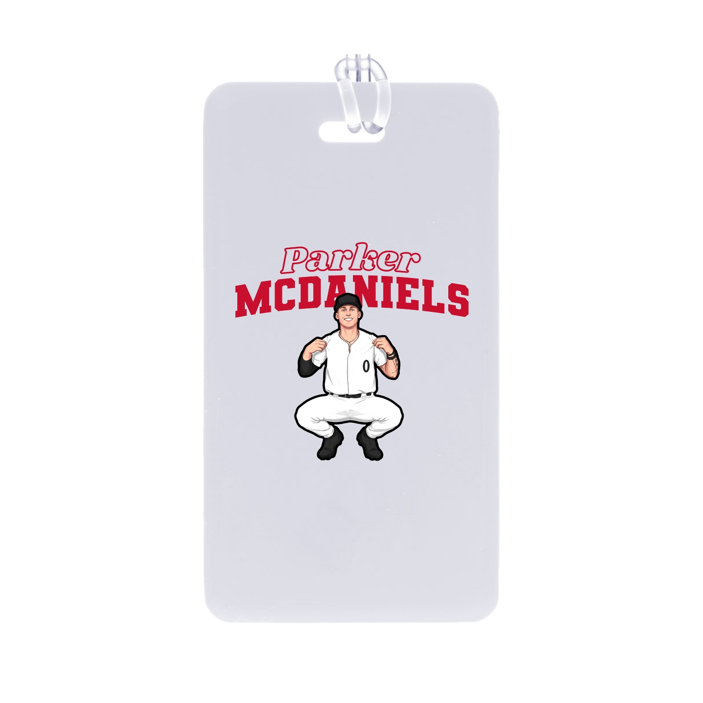 Bag Tag — Name Arch in Classic