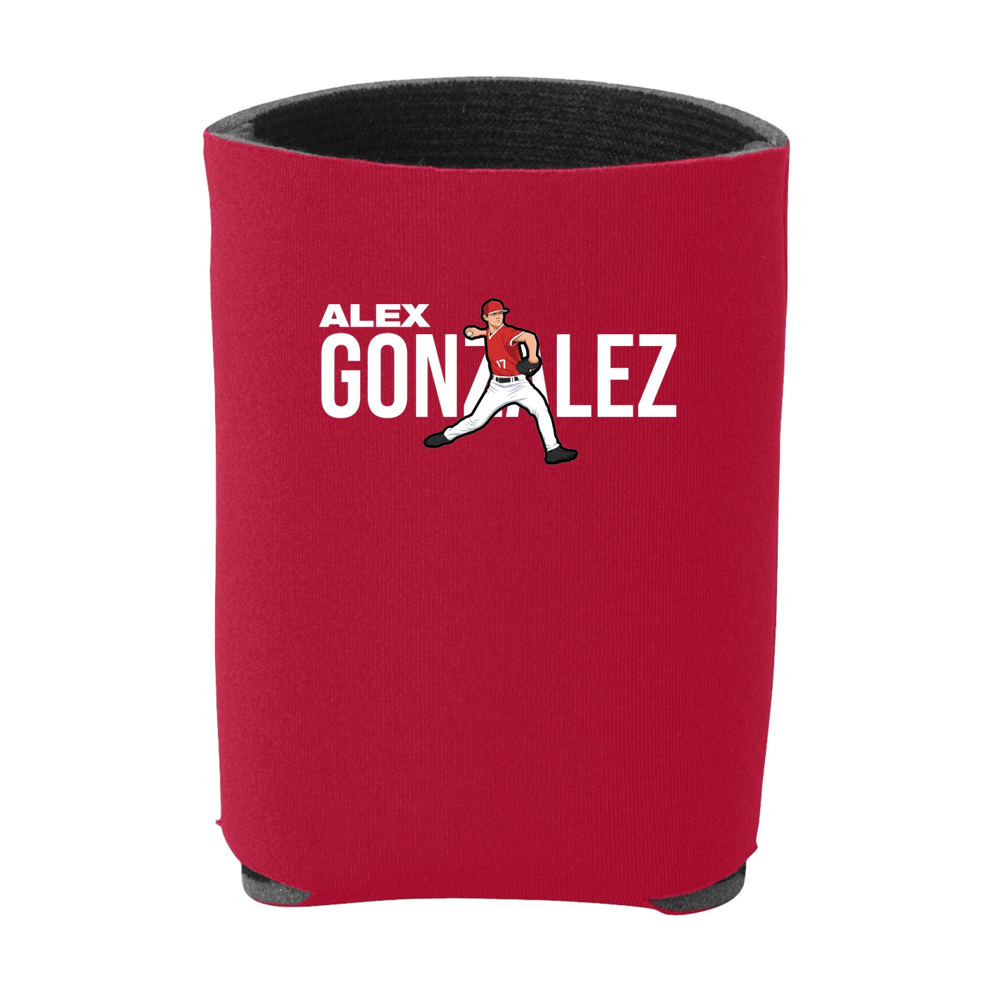 Can Holder — Player Name in Red