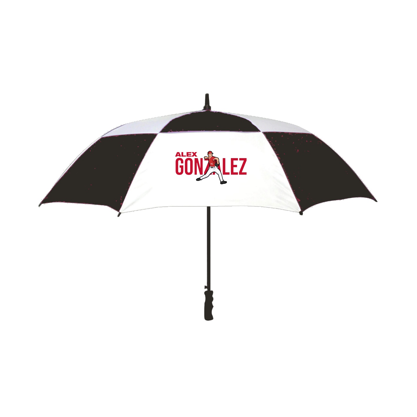 Golf Umbrella — Player Name in Black