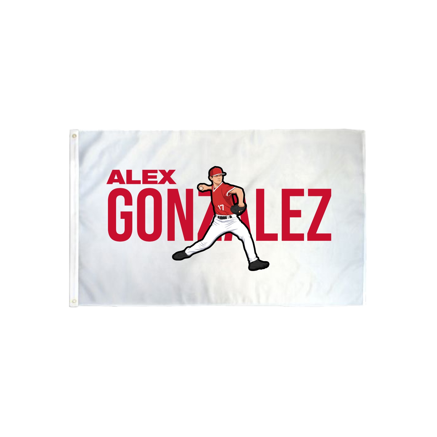 3x5 Flag — Player Name in Classic