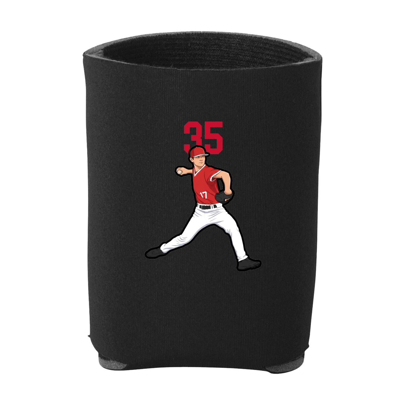 Can Holder — Number Top in Black