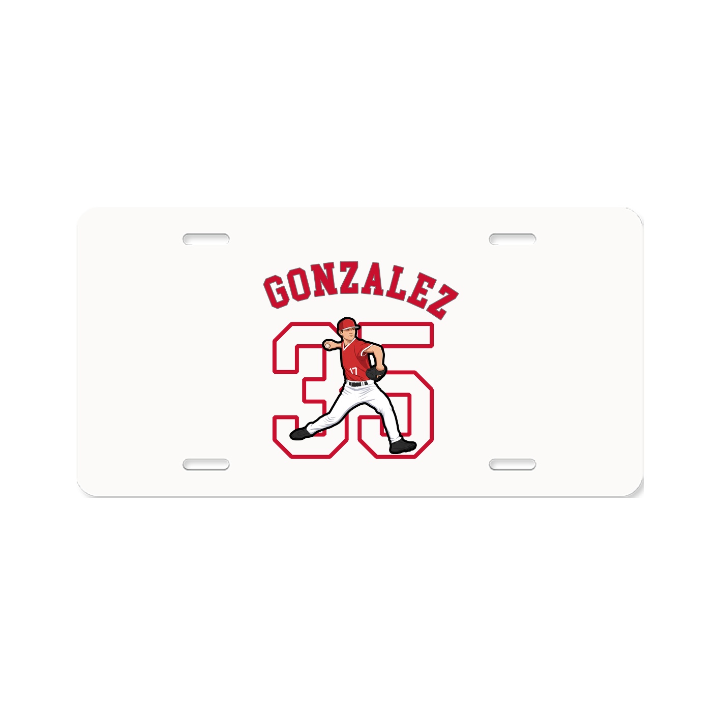 License Plate — Shirsey Arch in Classic
