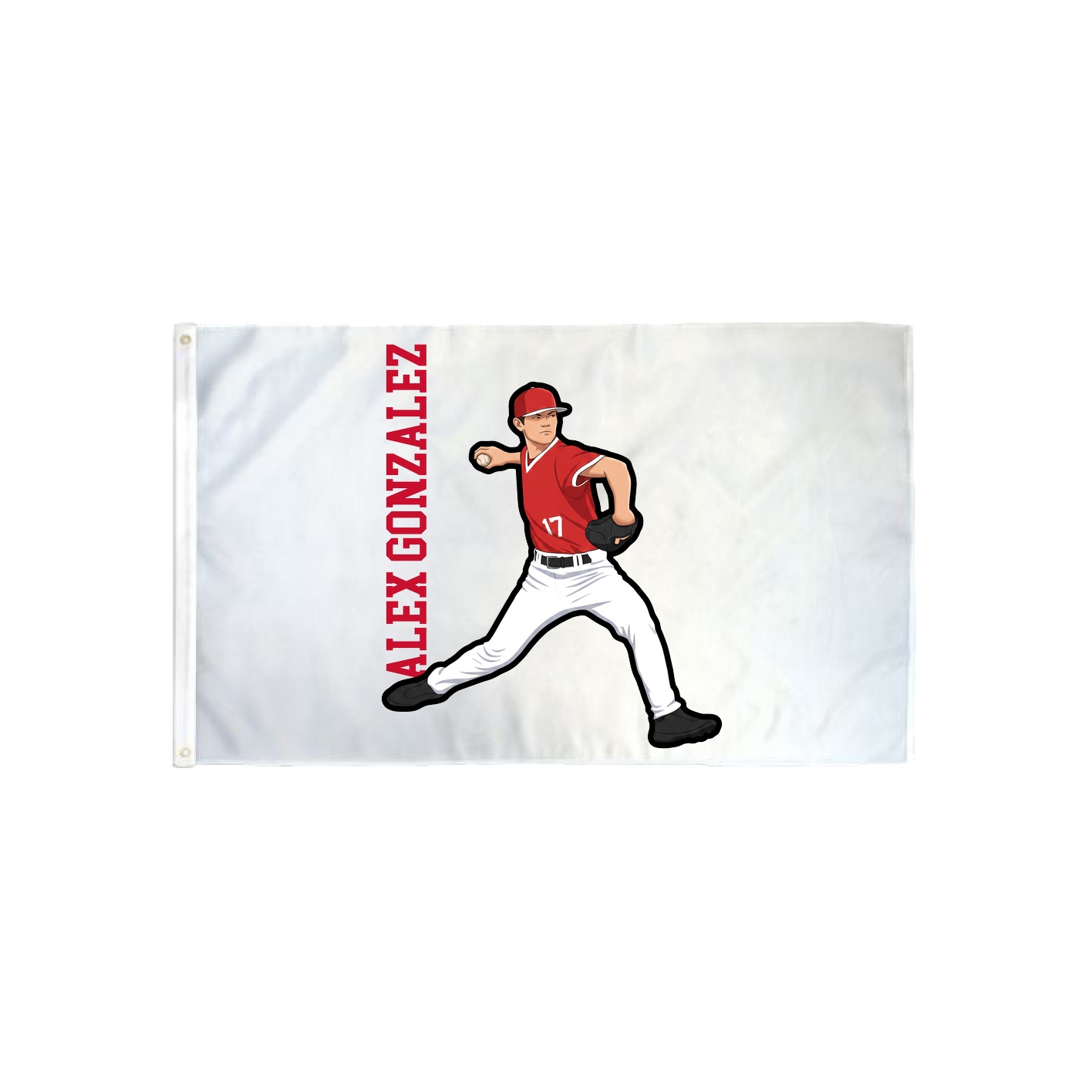 3x5 Flag — Name Vertical in Classic