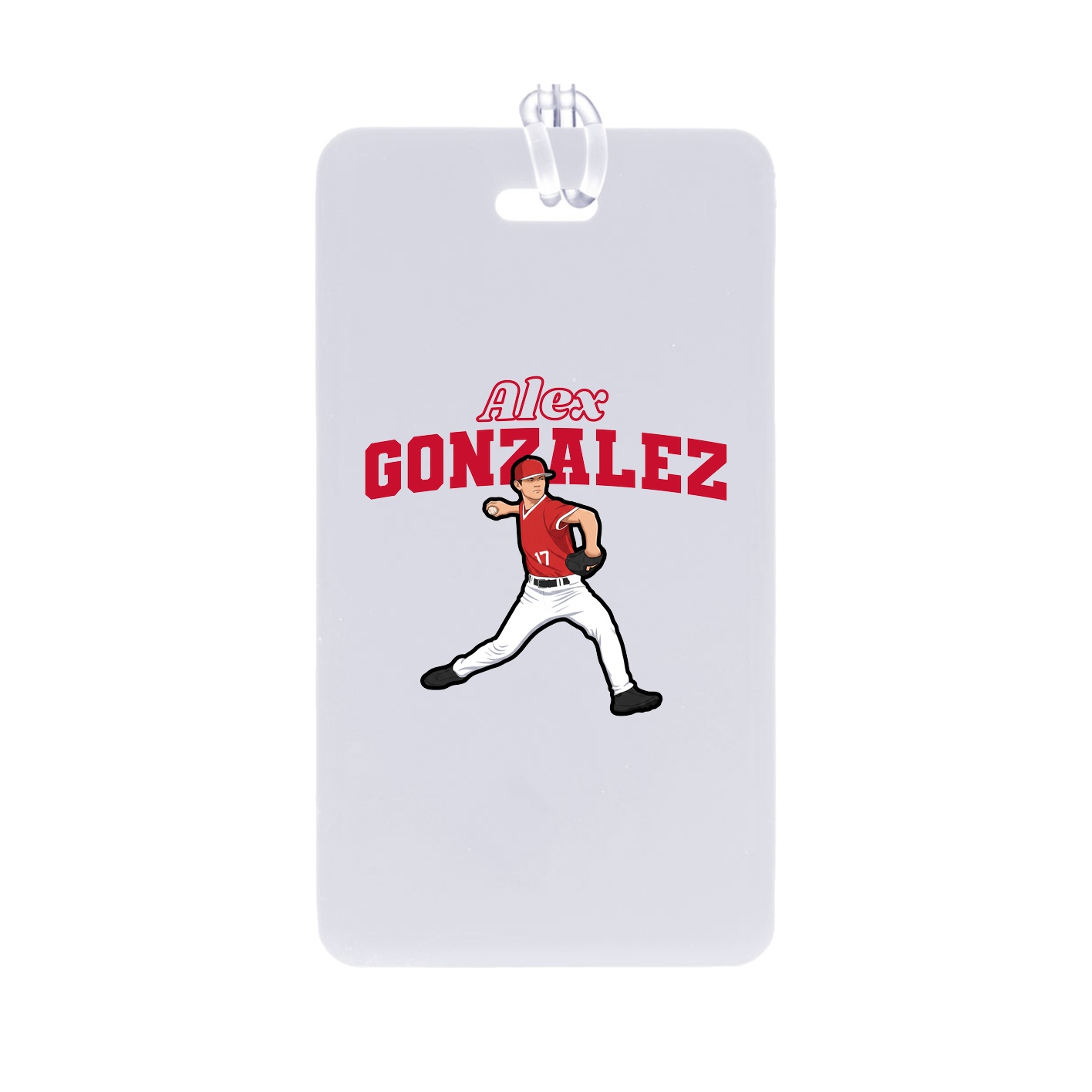 Bag Tag — Name Arch in Classic