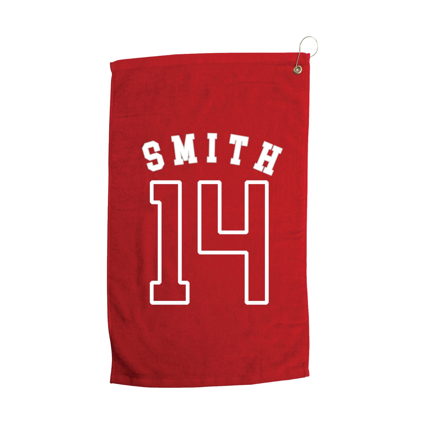 Golf Towel — Shirsey Arch in Red