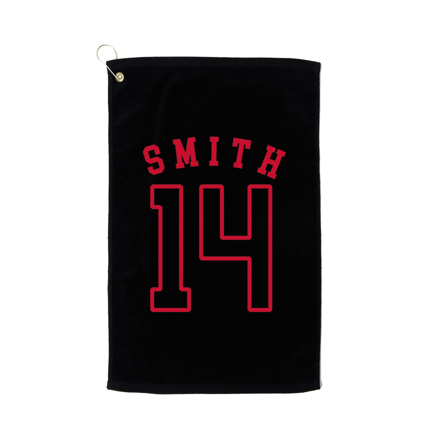 Golf Towel — Shirsey Arch in Black
