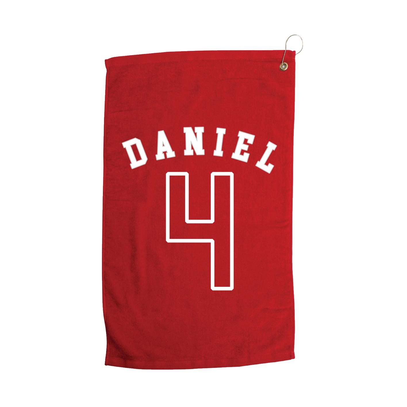 Golf Towel — Shirsey Arch in Red