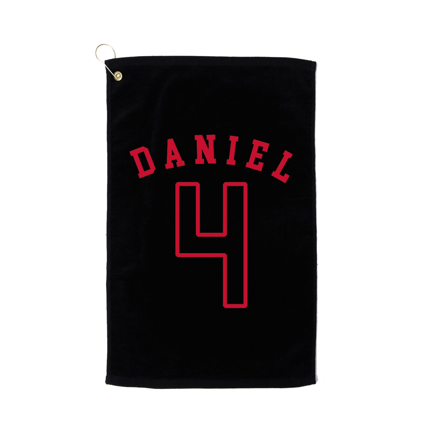 Golf Towel — Shirsey Arch in Black