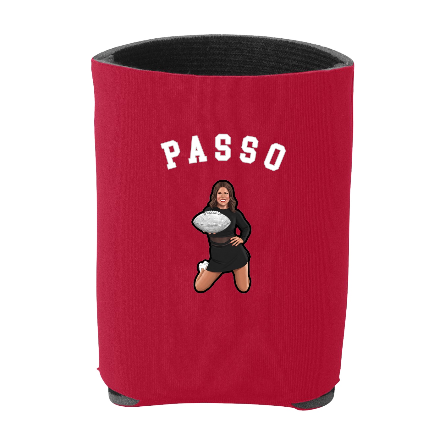 Can Holder — Shirsey Arch in Red