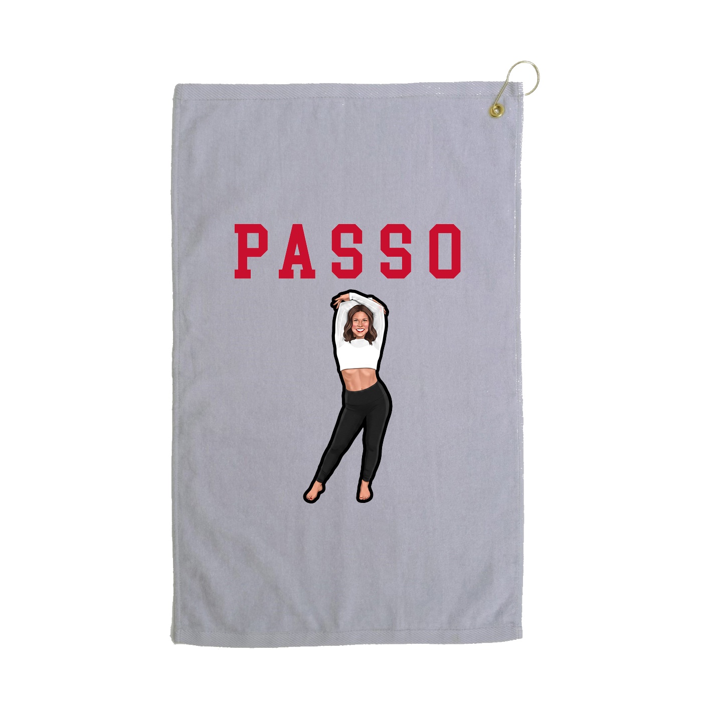 Golf Towel — Shirsey in Grey