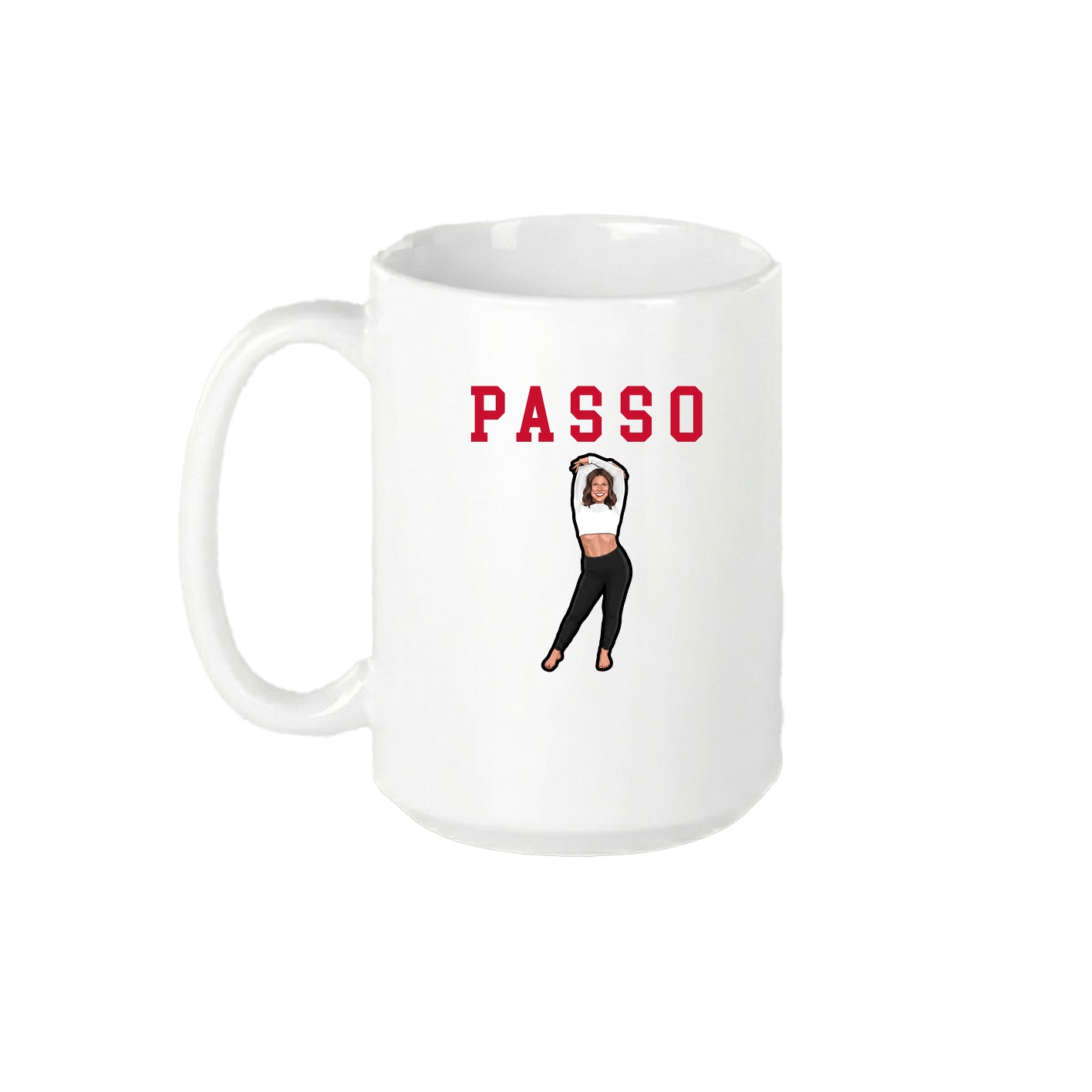 15oz Coffee Mug — Shirsey in White