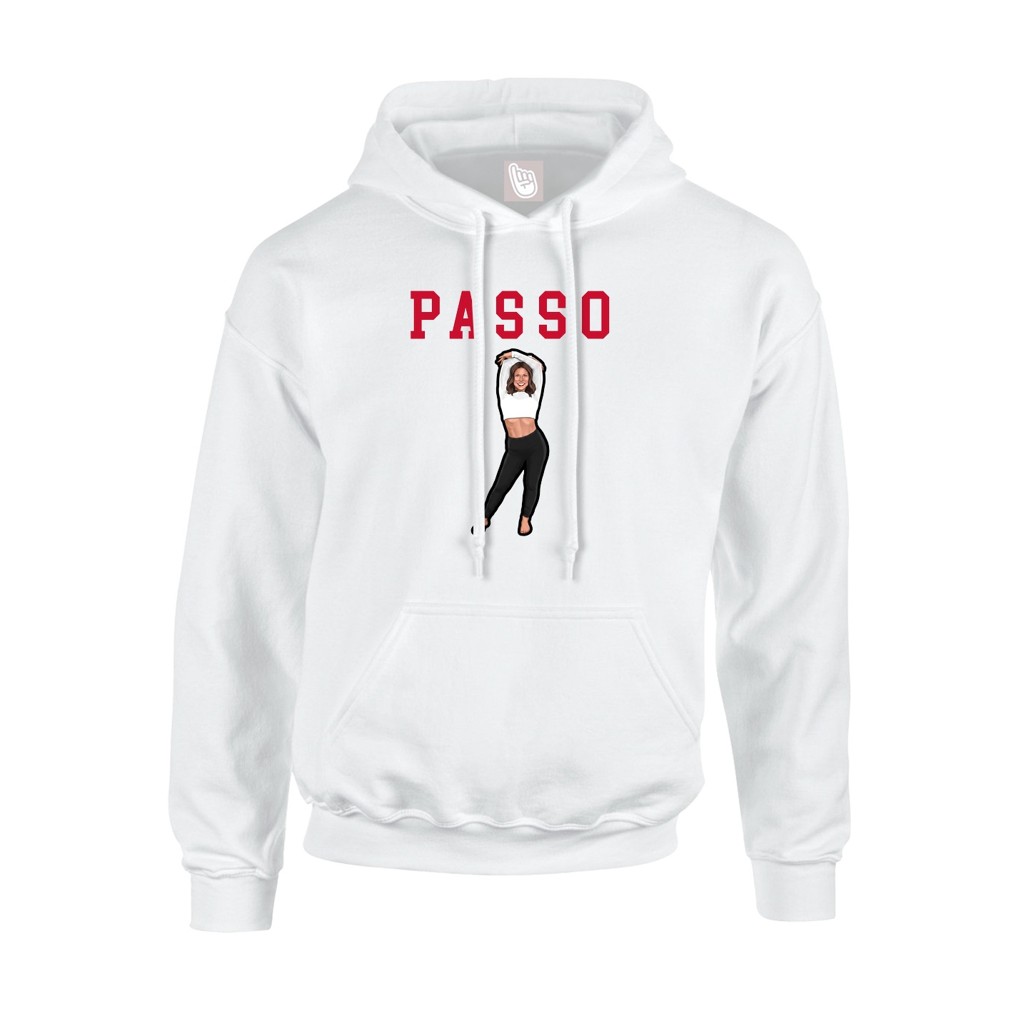 Youth Hoodie — Shirsey in White