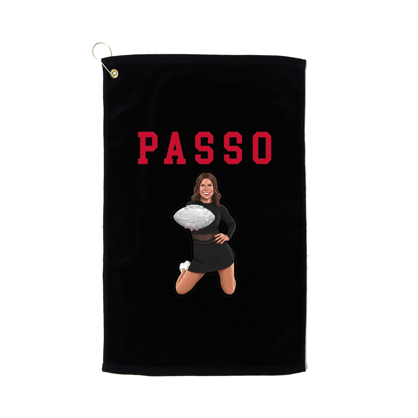 Golf Towel — Shirsey in Black
