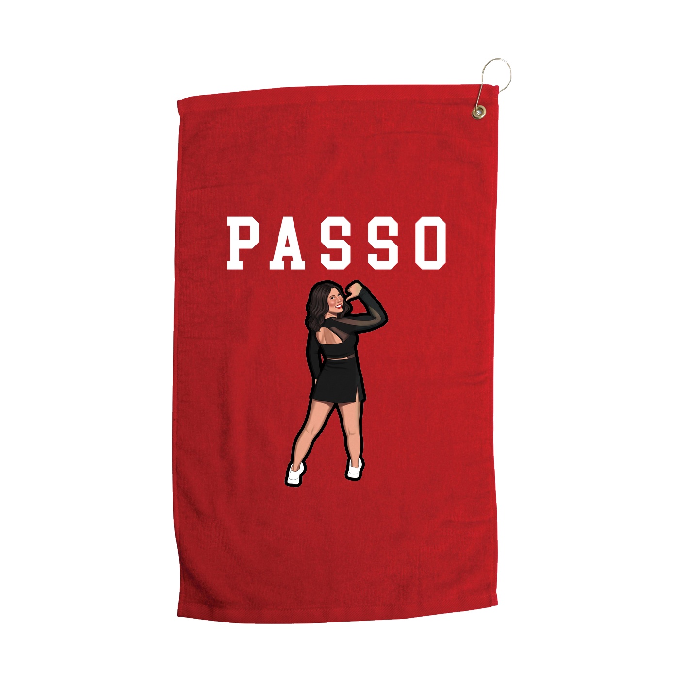 Golf Towel — Shirsey in Red