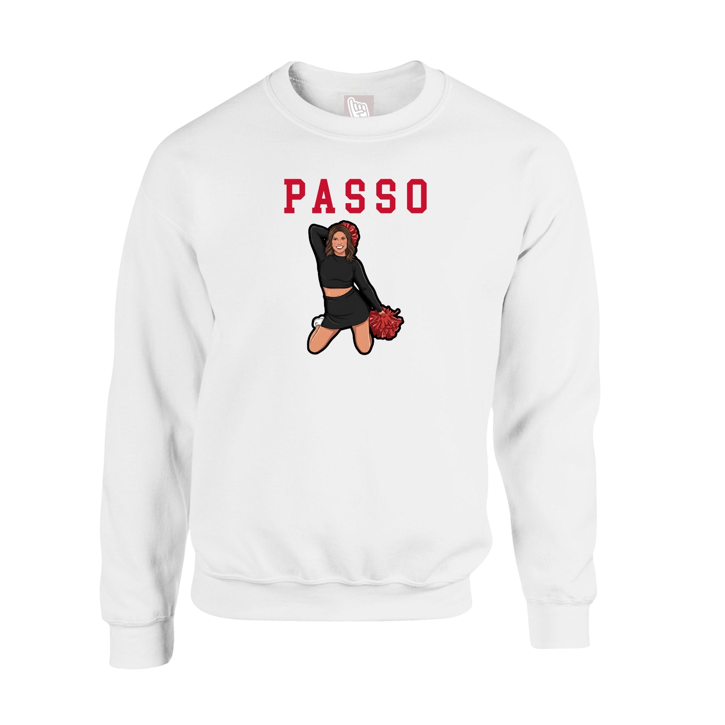 Fleece Crew — Shirsey in White