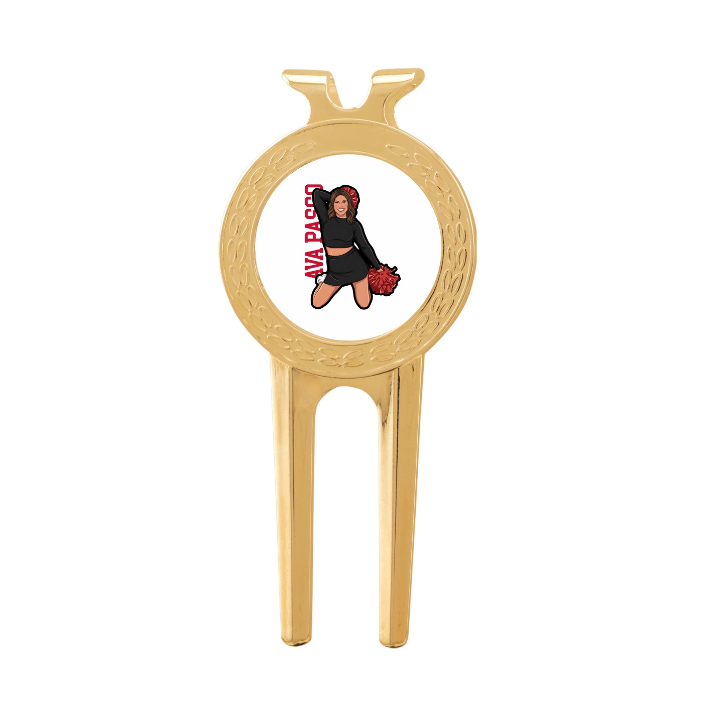 Divot Tool with Ball Marker — Name Vertical in Classic