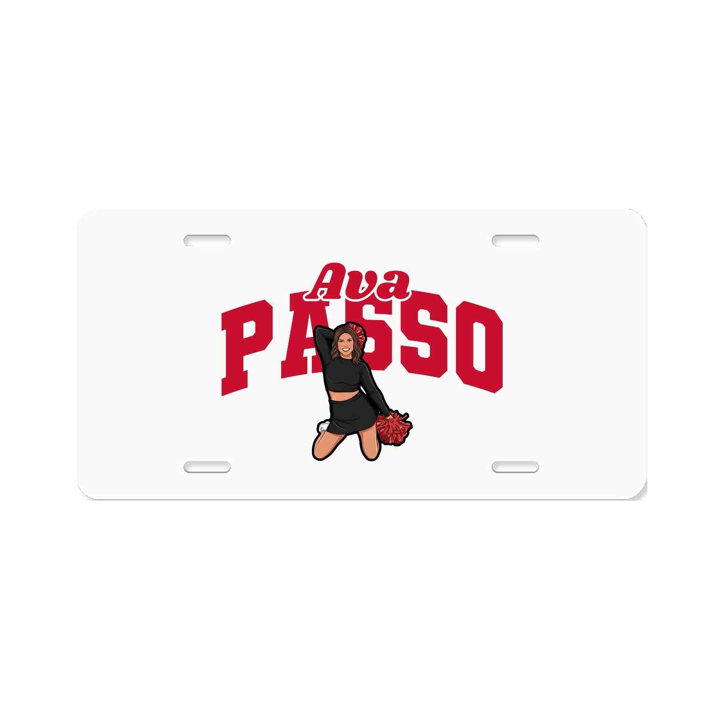 License Plate — Signature Arch in Classic
