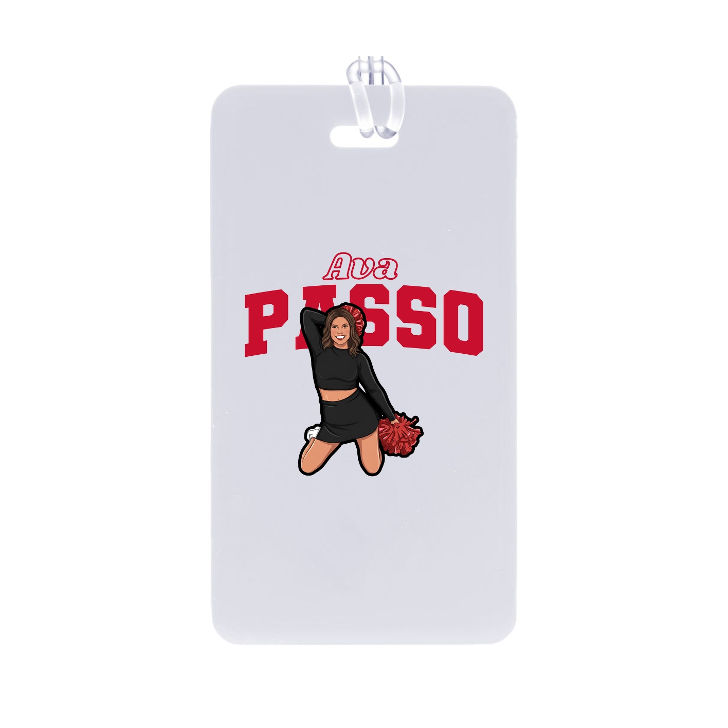 Bag Tag — Name Arch in Classic